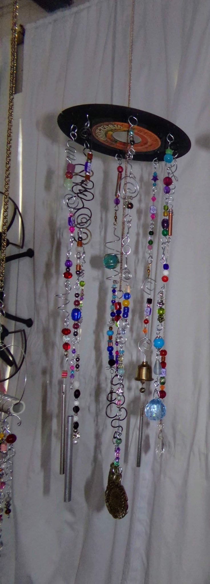 Enchanting CD and Beaded Wind Chime