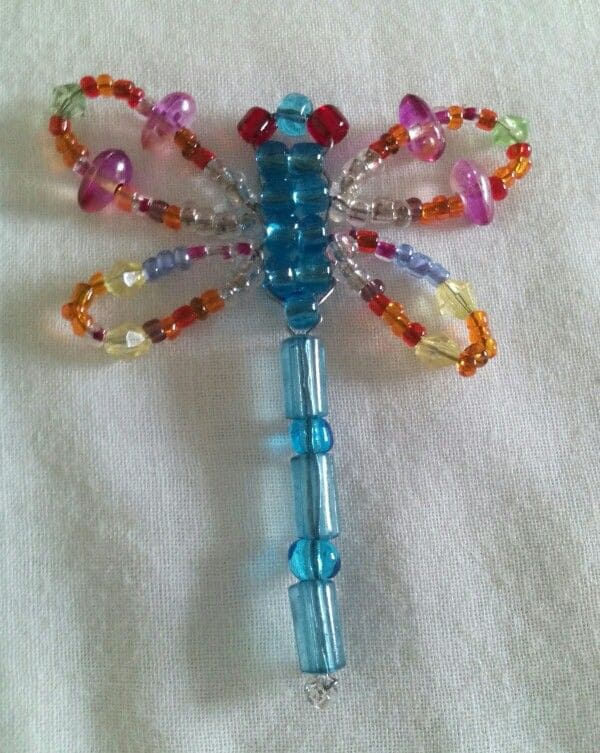 Enchanting Beaded Dragonfly Charm Craft