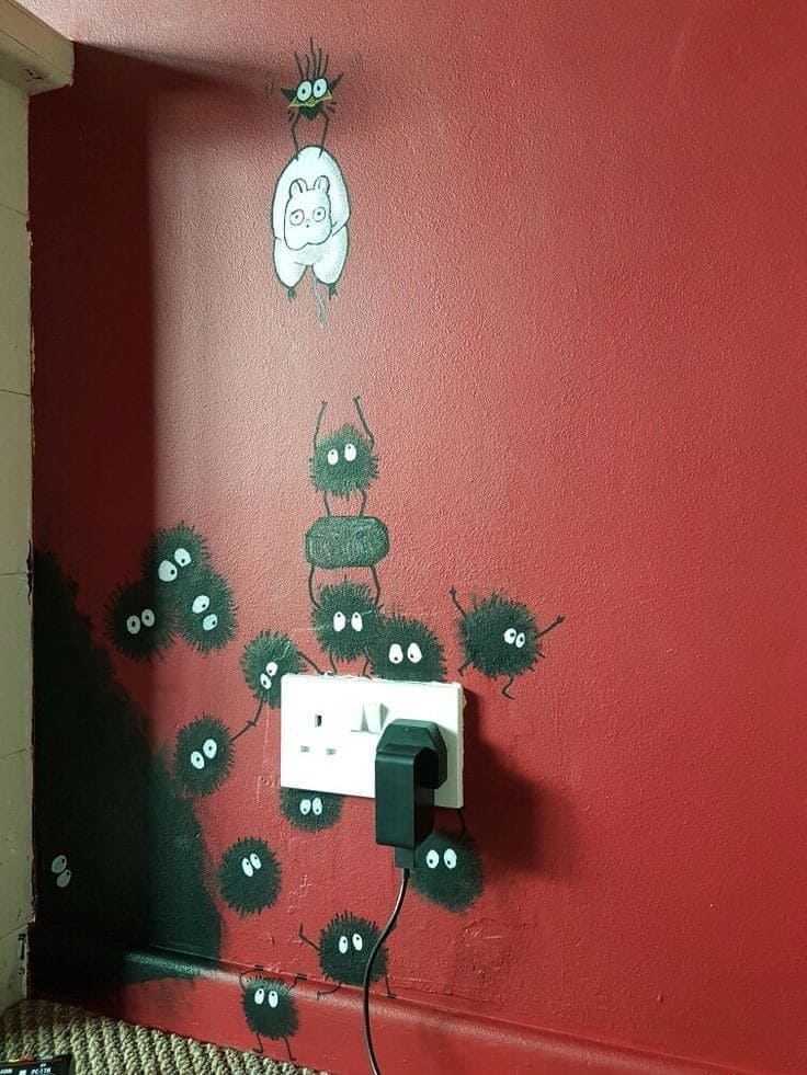 Playful Soot Sprite Switchboard Art