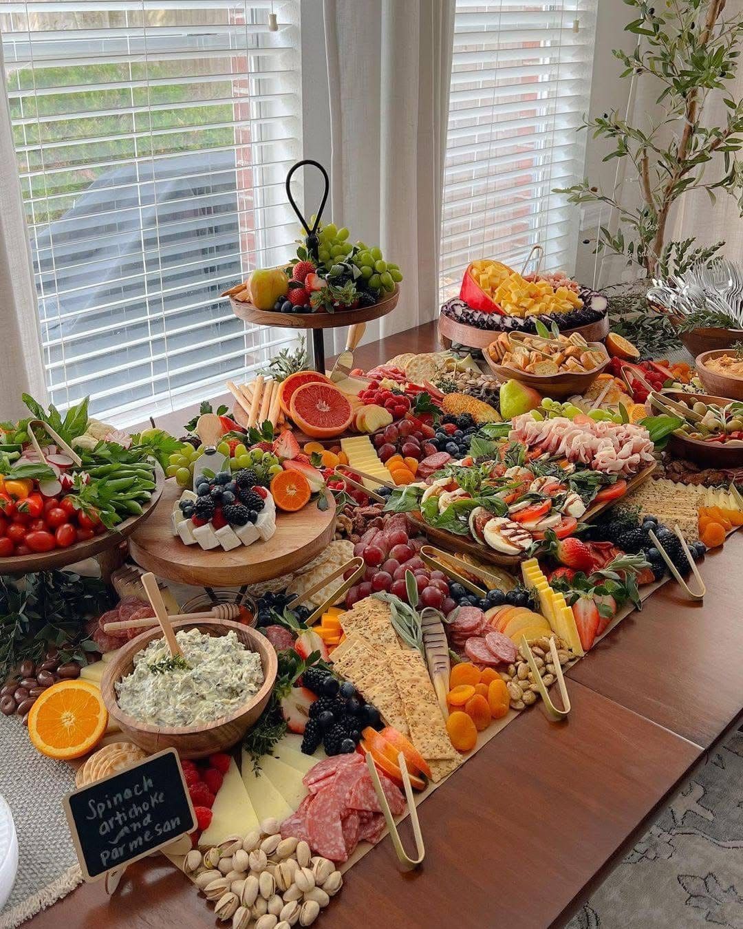 Fresh Harvest Christmas Grazing Table