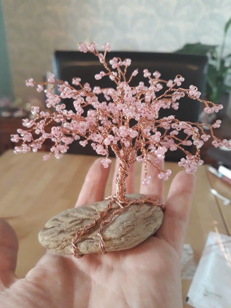 Miniature Beaded Bonsai Masterpiece