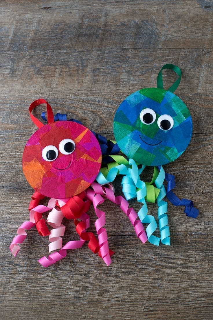 Adorable CD Octopus Craft for Kids