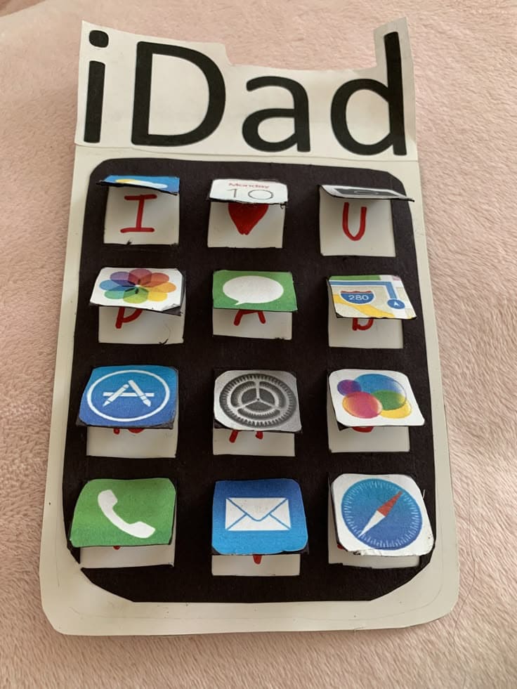 Tech-Themed Fathers Day Card