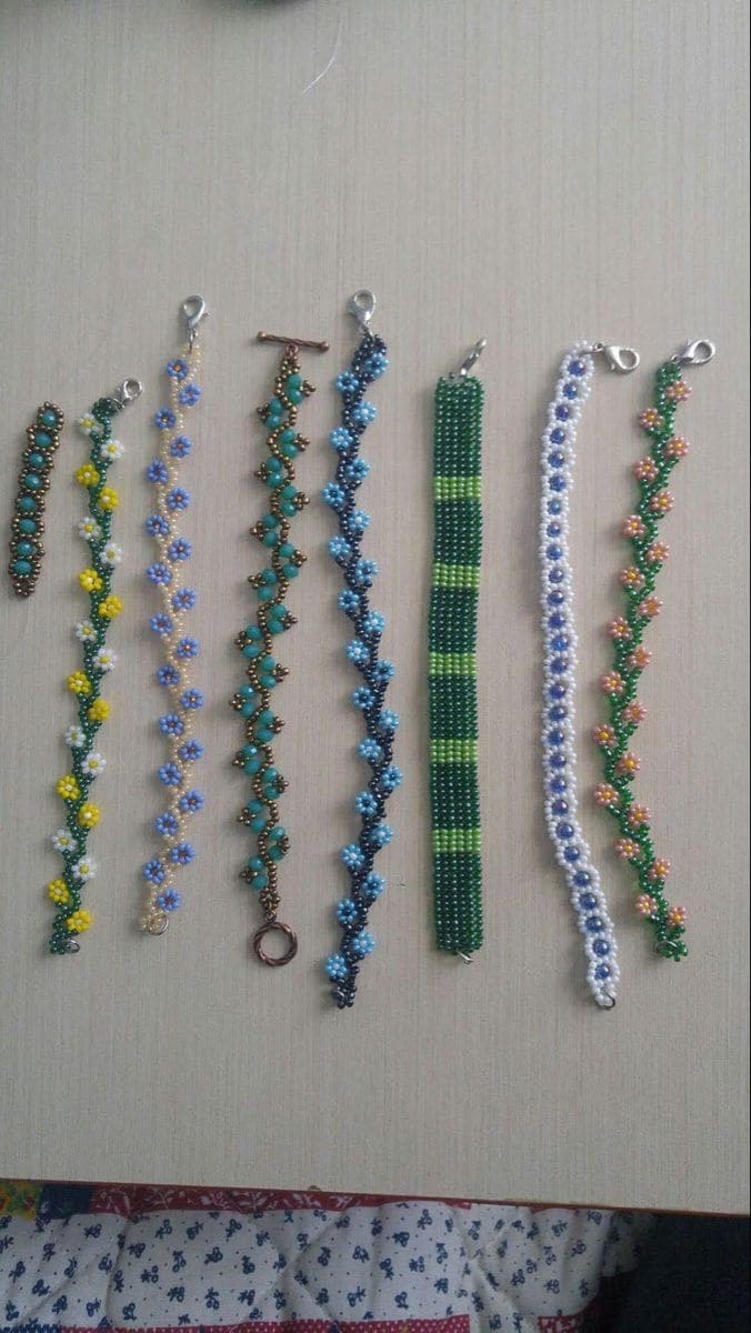Colorful Beaded Bracelet Collection