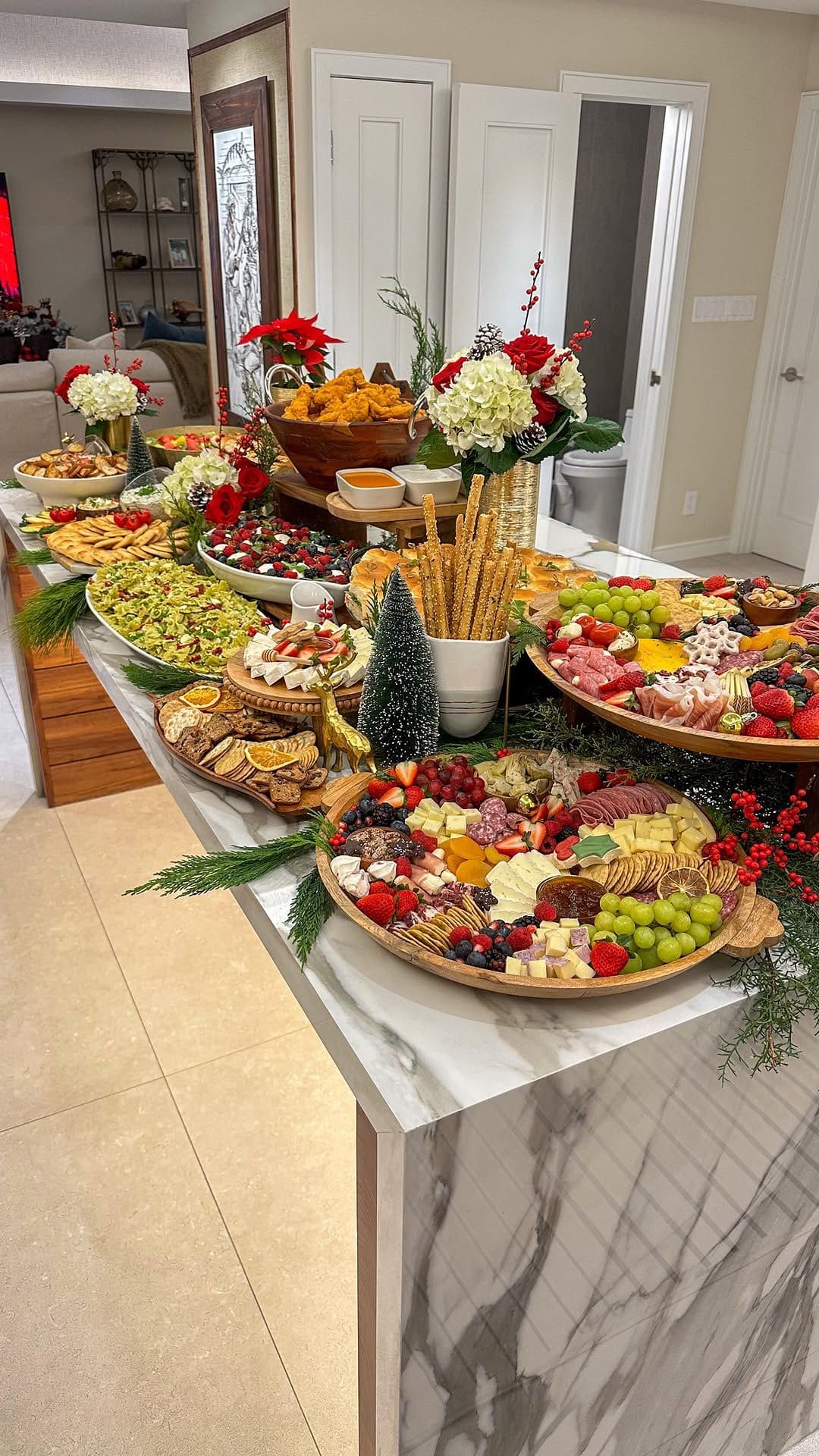 Festive Feast Grazing Corner