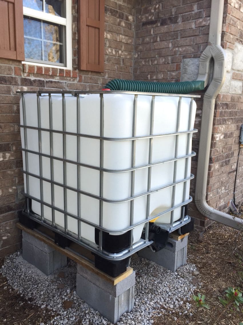 IBC Tote Rainwater Harvesting System