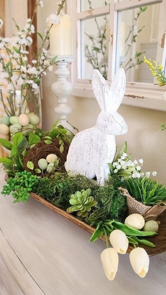 Charming Easter Bunny Centerpiece