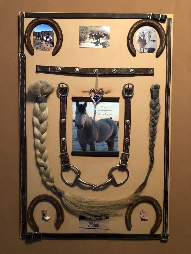 Horse Memorial Shadow Box