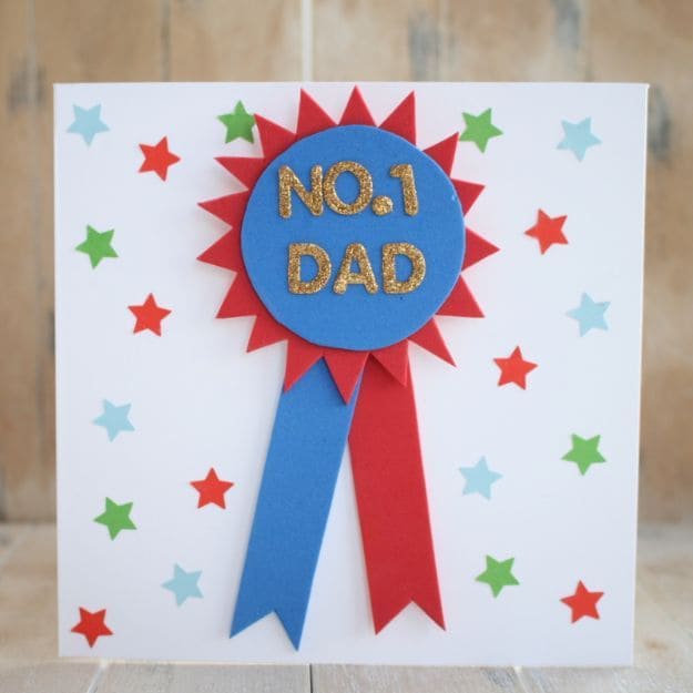 No.1 Dad Award Card