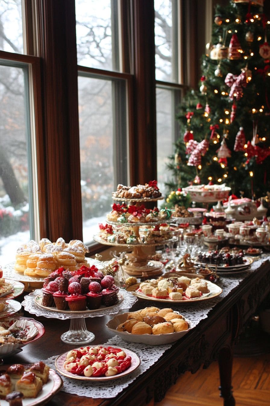 Festive Christmas Dessert Wonderland