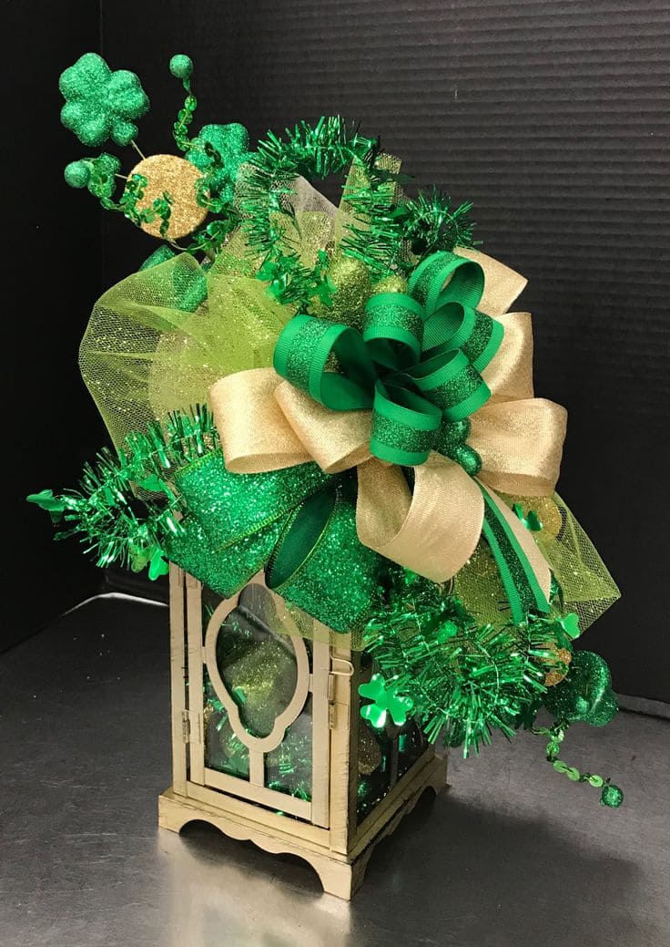 Shamrock Lantern for Lucky Vibes