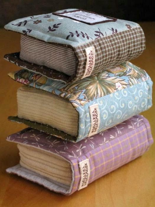 Whimsical Quilted Mini Books