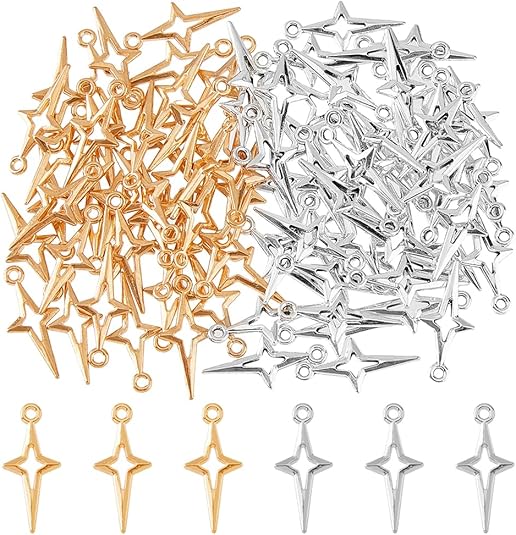 Shop gold star charms