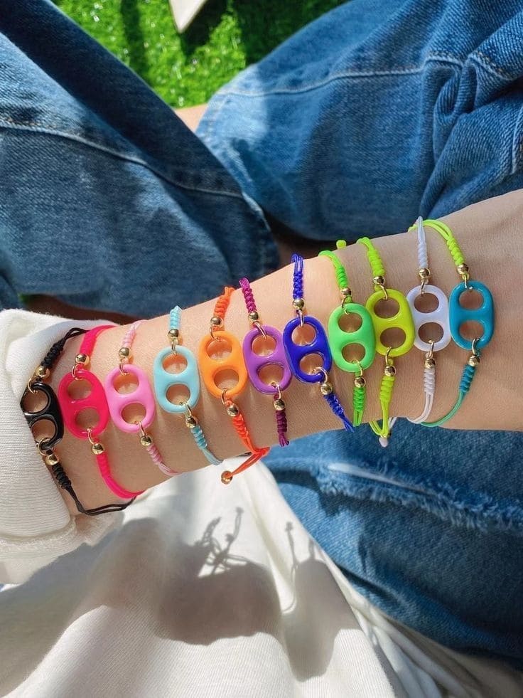 Soda Tab Friendship Bracelets