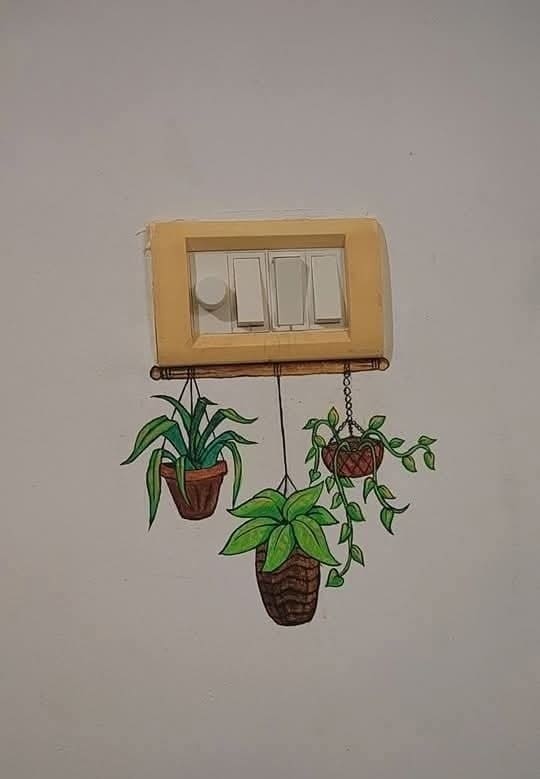 Lush Hanging Garden Switchboard Serenity