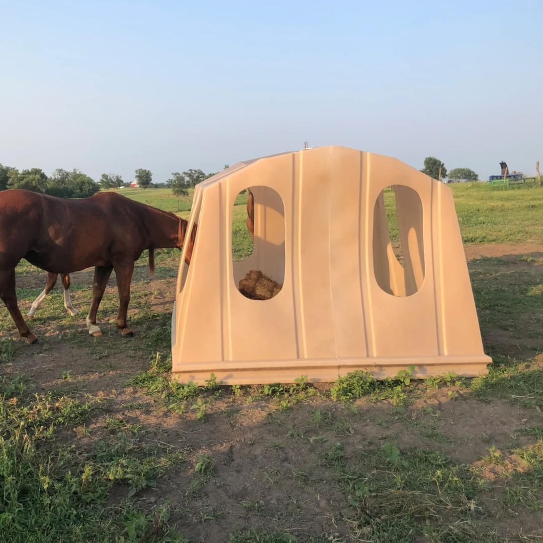 Covered Pasture Hay Dome