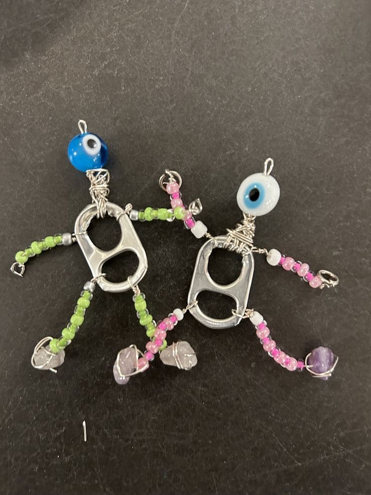 Soda Tab Beaded Buddies