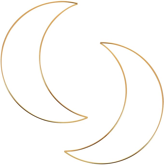 Shop MOON-SHAPED WIRE FRAME