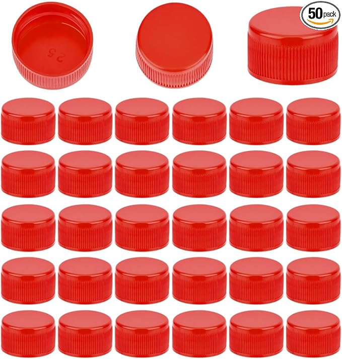 Shop red plastic bottle cap