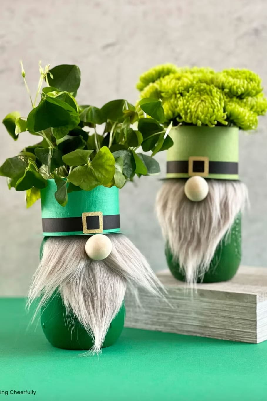 Whimsical Leprechaun Jar Planters for Festive Fun