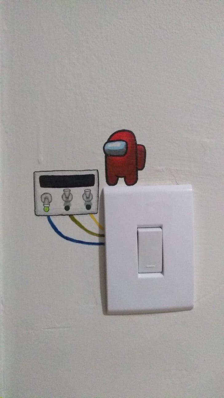 Creative Among Us Switchboard Art Hack