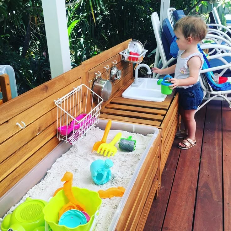 Multi-Functional Sandbox and Play Kitchen