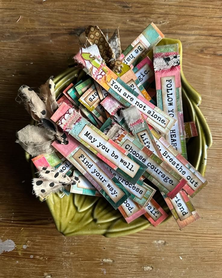 Affirmation Strips Bowl