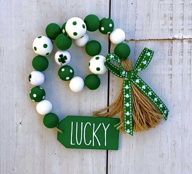 Charming Beaded Lucky Garland Delight
