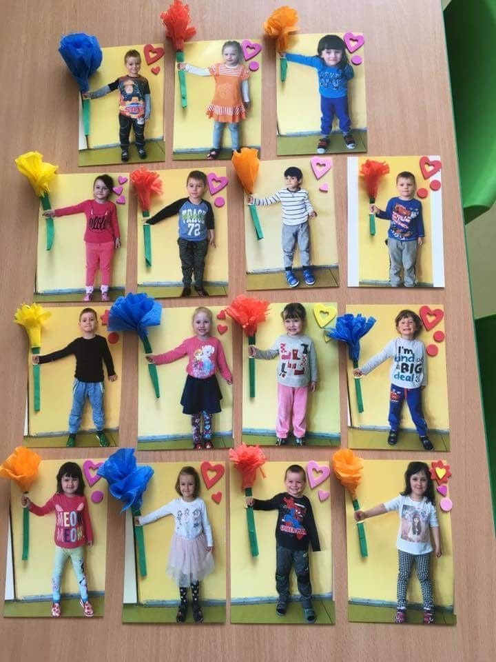 Giving a Flower Photo Craft