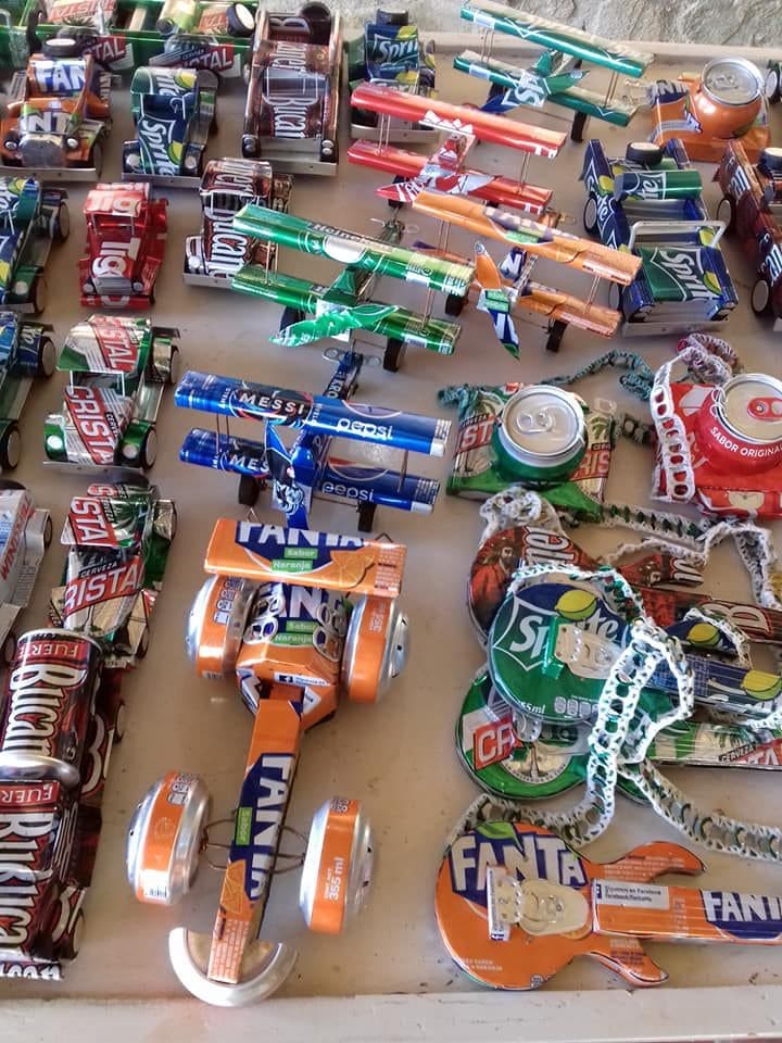 Soda Can Creations Galore