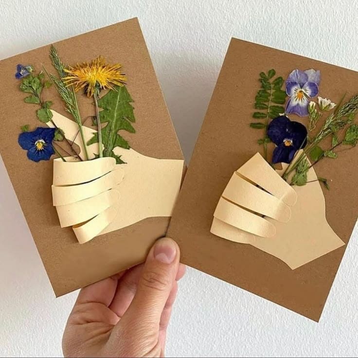 Charming 3D Handcrafted Flower Cards for Mom