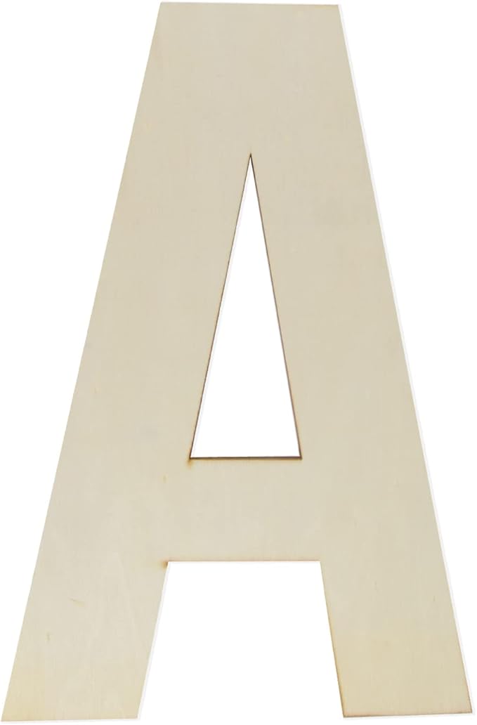 Shop Wooden letter A
