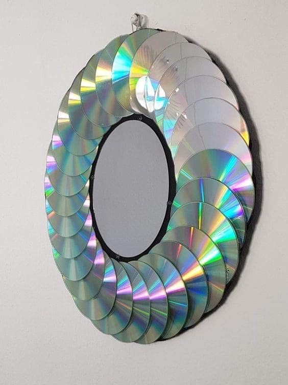 Iridescent Halo CD Mirror Aura