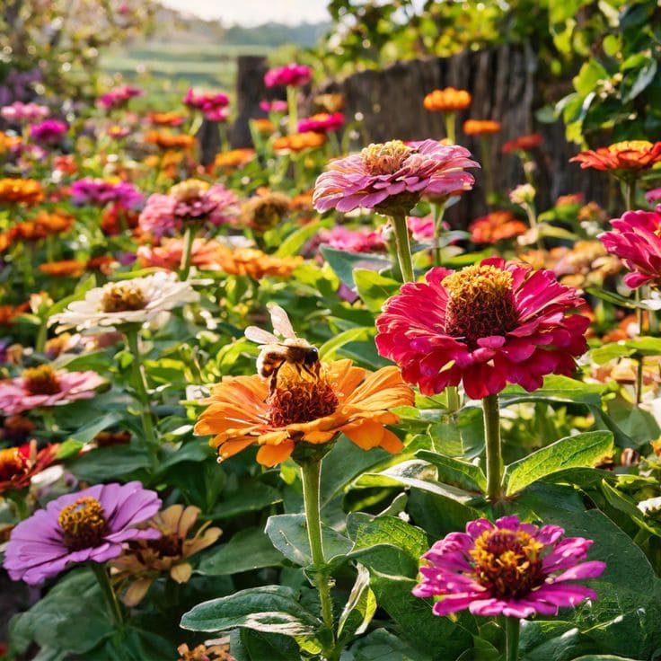 Zinnias