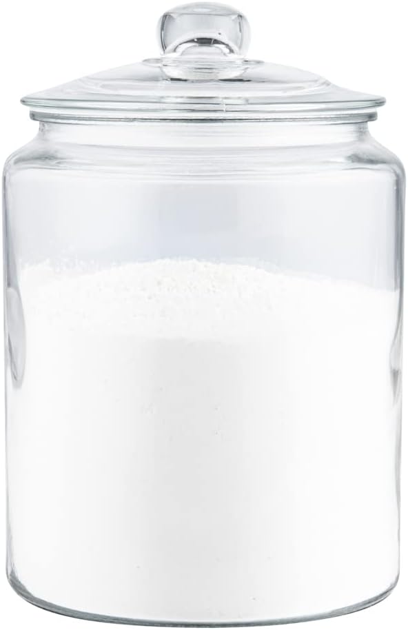 Shop glass jar with lid