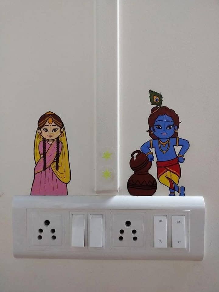 Divine Krishna-Radha Switchboard Grace