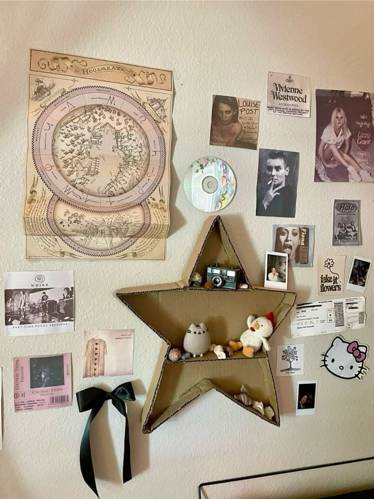 Charming Cardboard Star Display