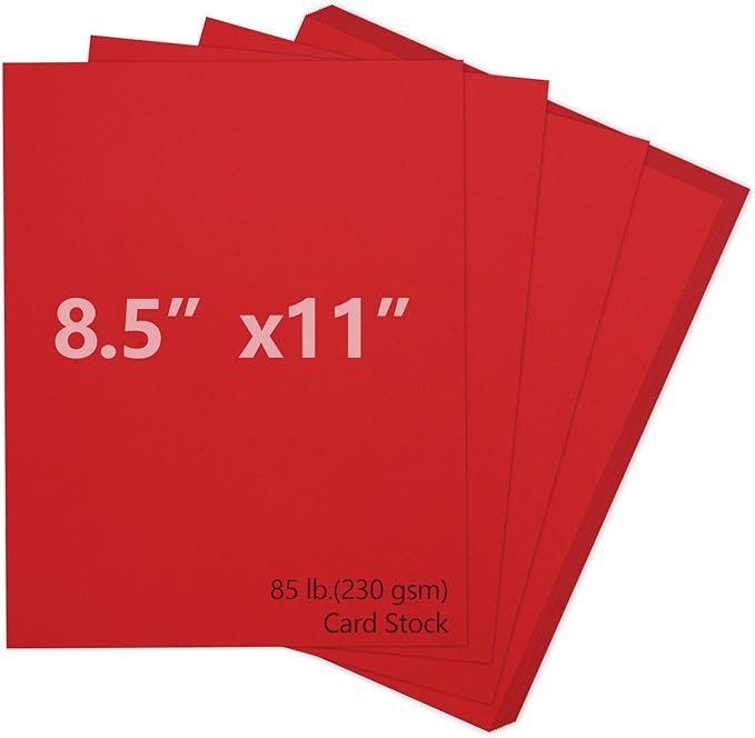 Shop thick red paper