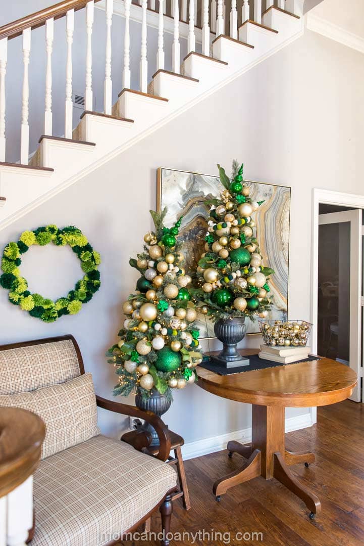 Elegant St. Patricks Day Staircase Showcase