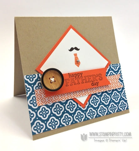 Layered Shirt Collar Fathers Day Card