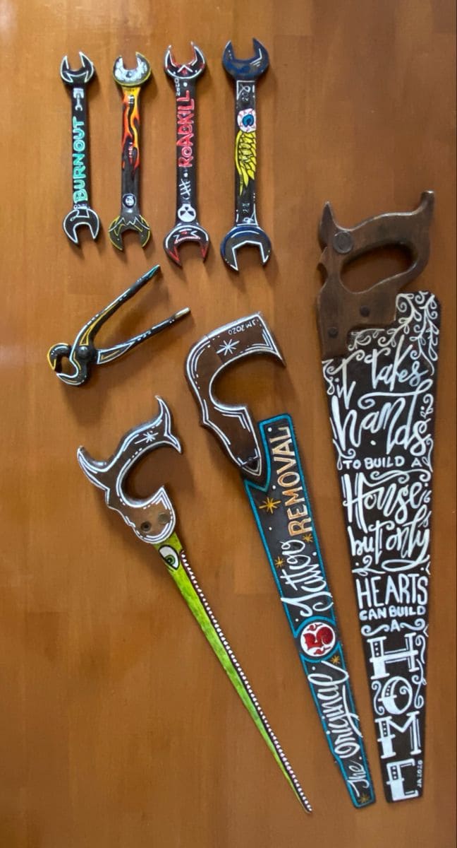 Artistic Hand Tool Makeover