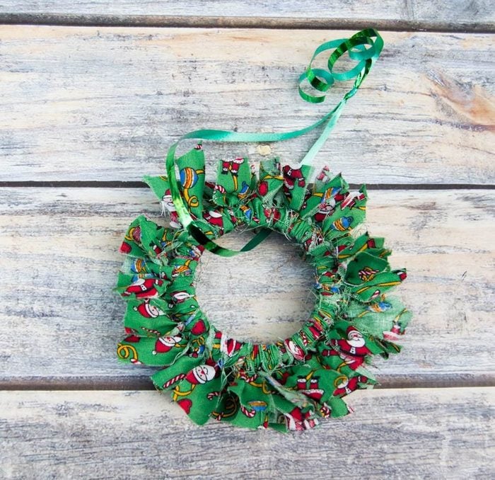 Mason Jar Ring Wreath