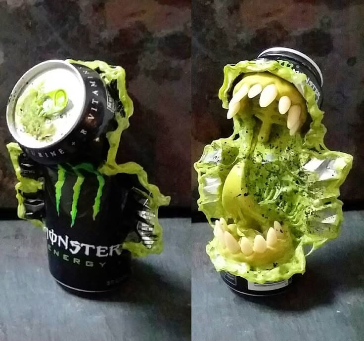 Alien Can Sculpture Spectacular