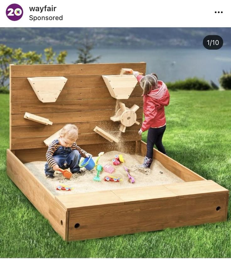 Dynamic Sand Flow Sandbox Experience