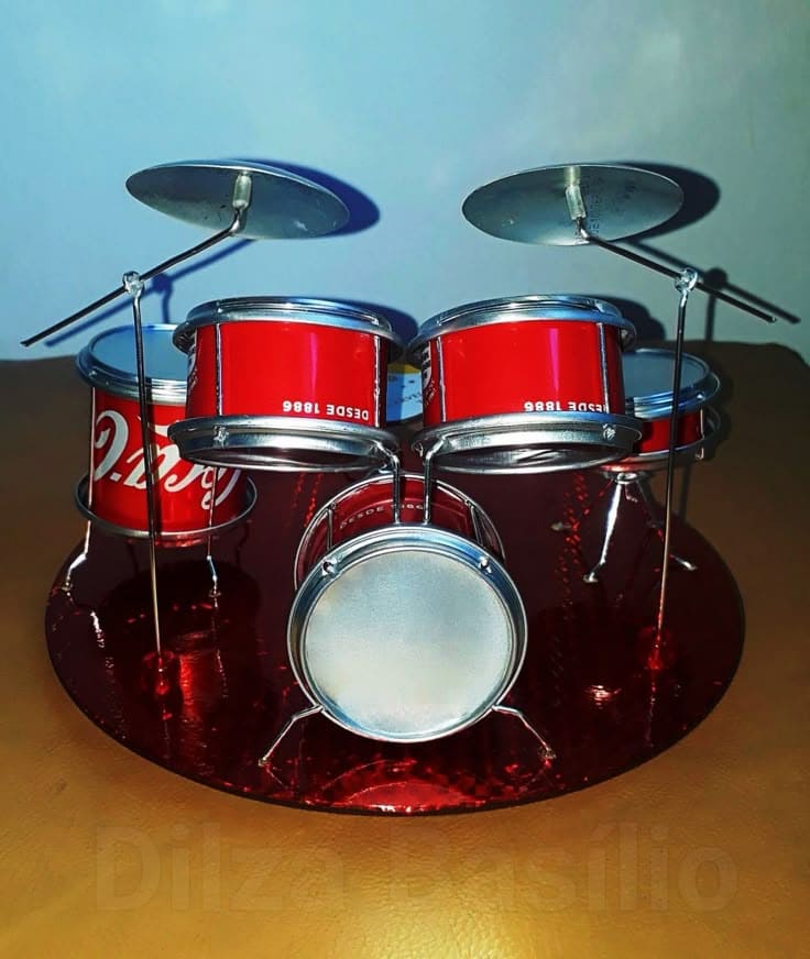 Soda Can Drum Kit Creation