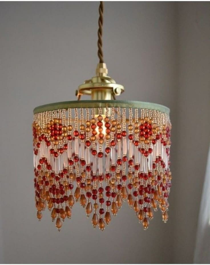 Radiant Beaded Chandelier for Timeless Elegance