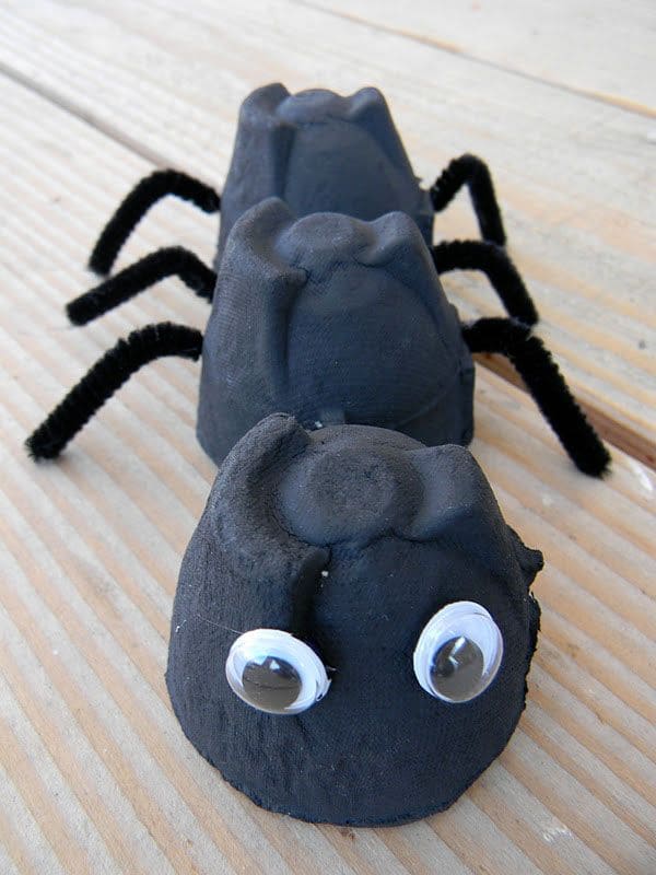 Egg Carton Ant Craft
