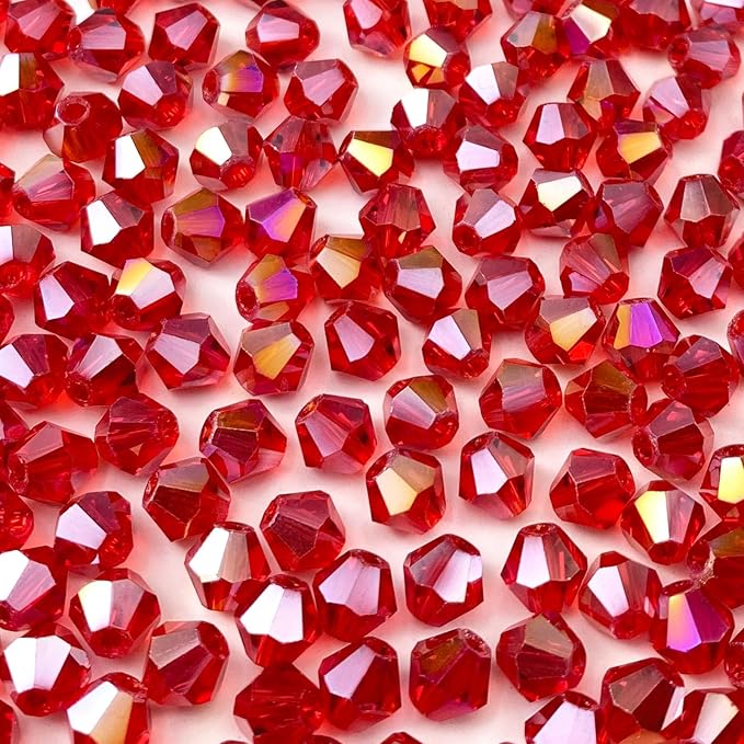 Shop red crystal beads