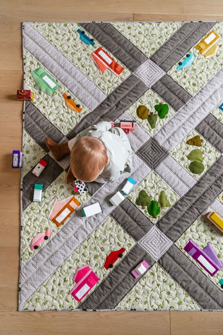 Road Trip Quilt Playmat