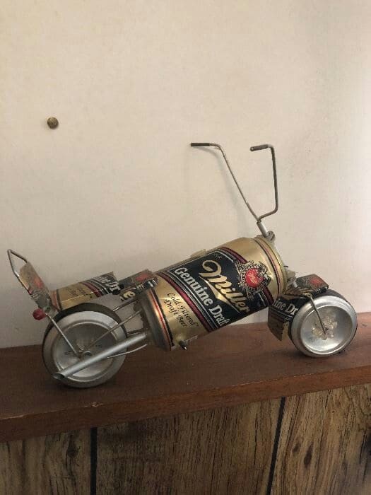 Soda Can Motorcycle Marvel